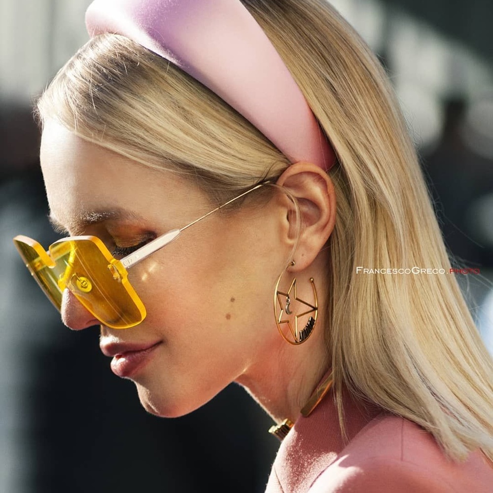 Puffy Pink Headband from Copenhagen Prada Style